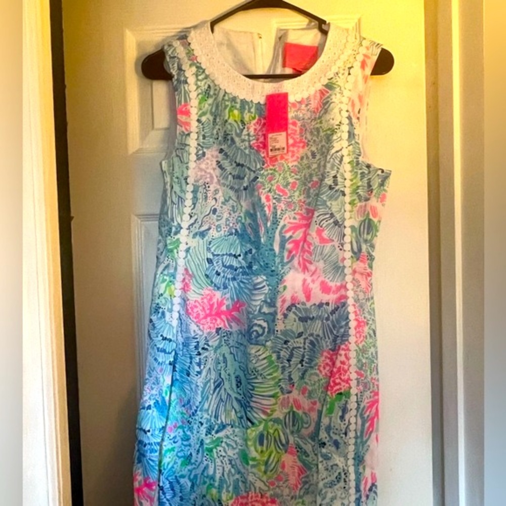 Lilly Pulitzer shift dress sz 4 nwt